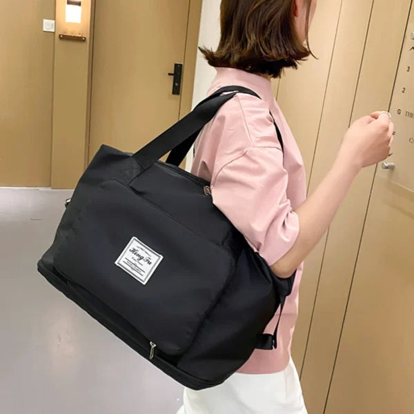 WOMEN TRAVEL FOLDABLE SHOULDER BAG