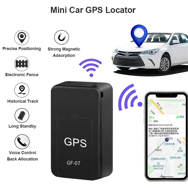 Mini Magnetic GPS Tracker