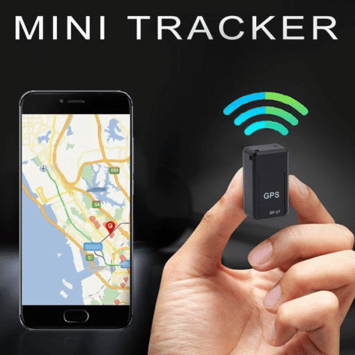 Mini Magnetic GPS Tracker - Real Time Tracking / Live Audio Monitoring