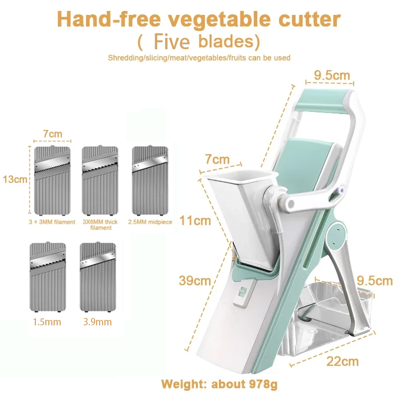 Vegetable Cutter Mandolin Slicer