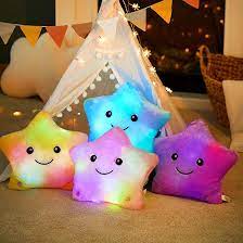 Twinkle in the Night: Luminous Star Pillow